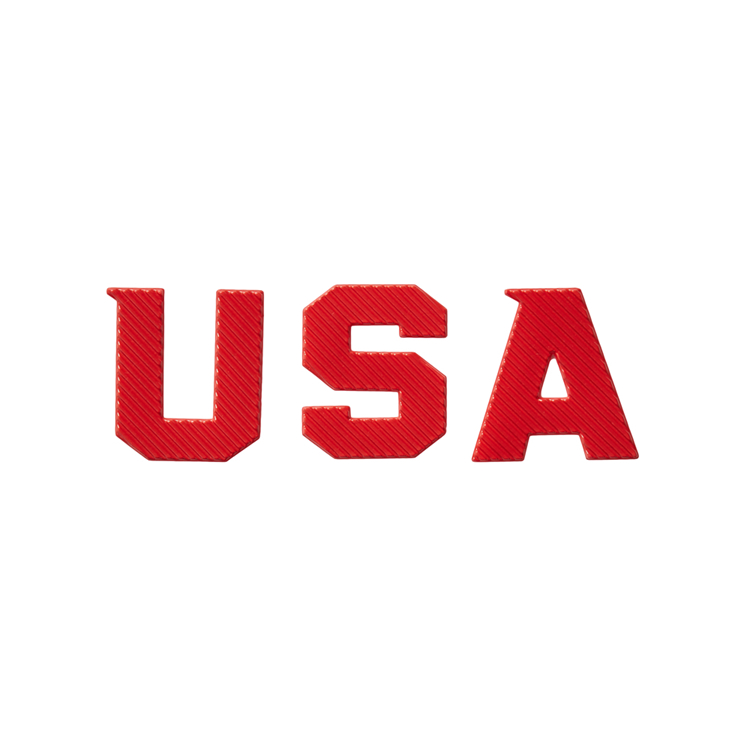 glossy USA vinyl
